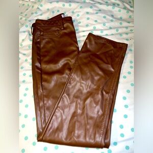 No Boundries Faux Leather Pants